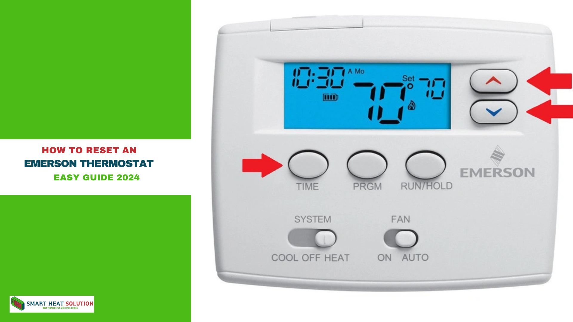 How to Reset an Emerson Thermostat