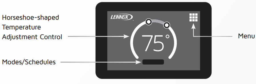 Lennox icomfort Thermostat Blank Screen