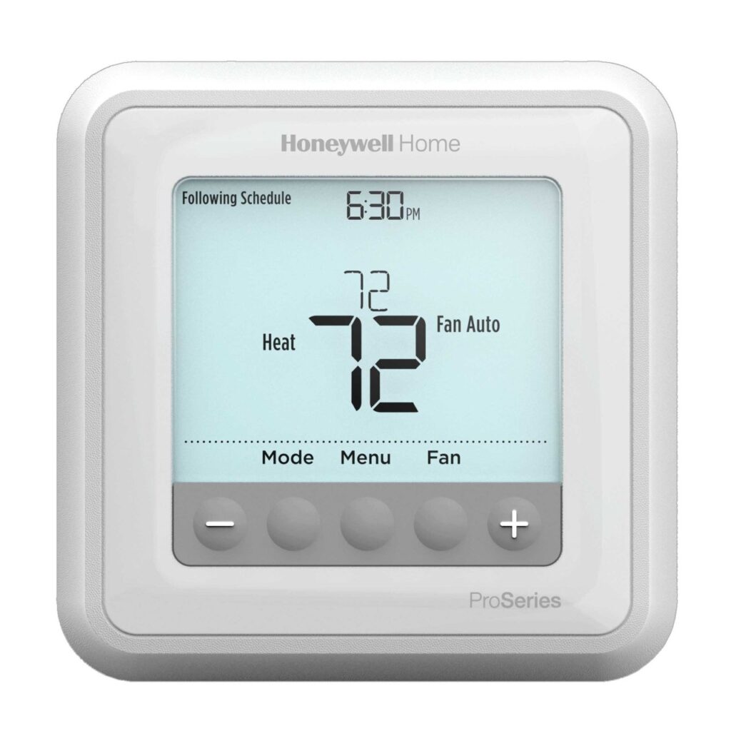 T6 PRO PROGRAMMABLE THERMOSTAT Manual