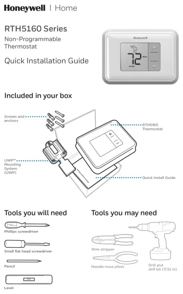 Honeywell 14 Installation Manual