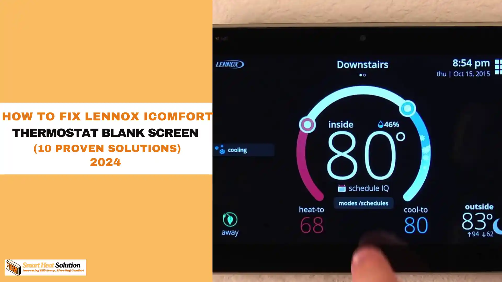 How to Fix Lennox icomfort Thermostat Blank Screen (10 Proven Solutions)