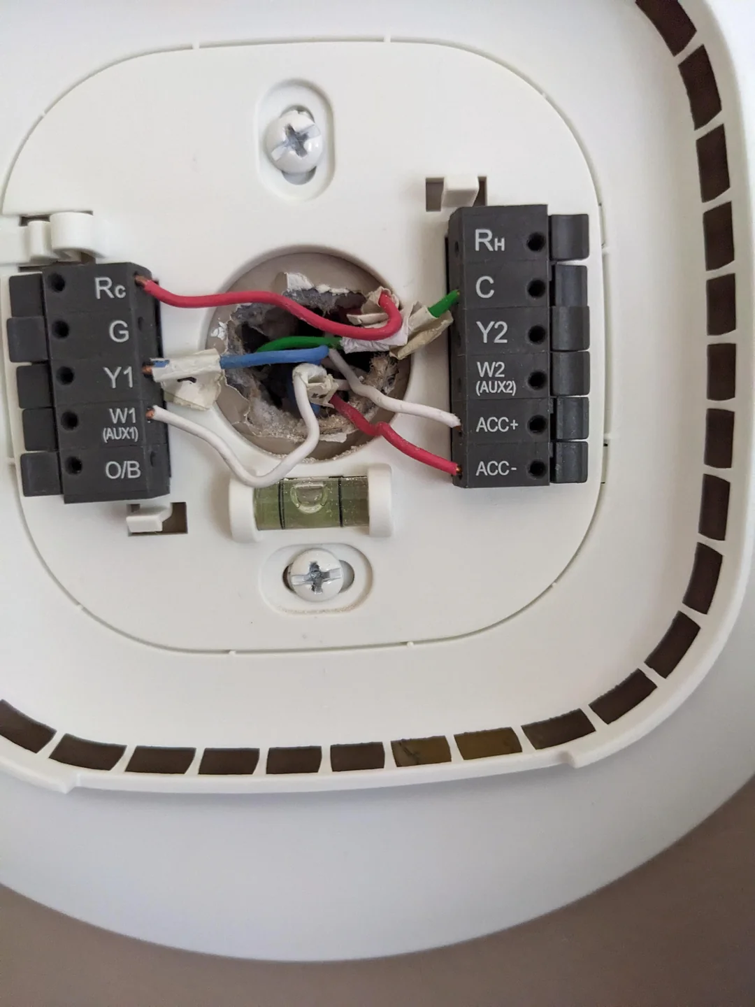 internal structure of the ecobee thermostat