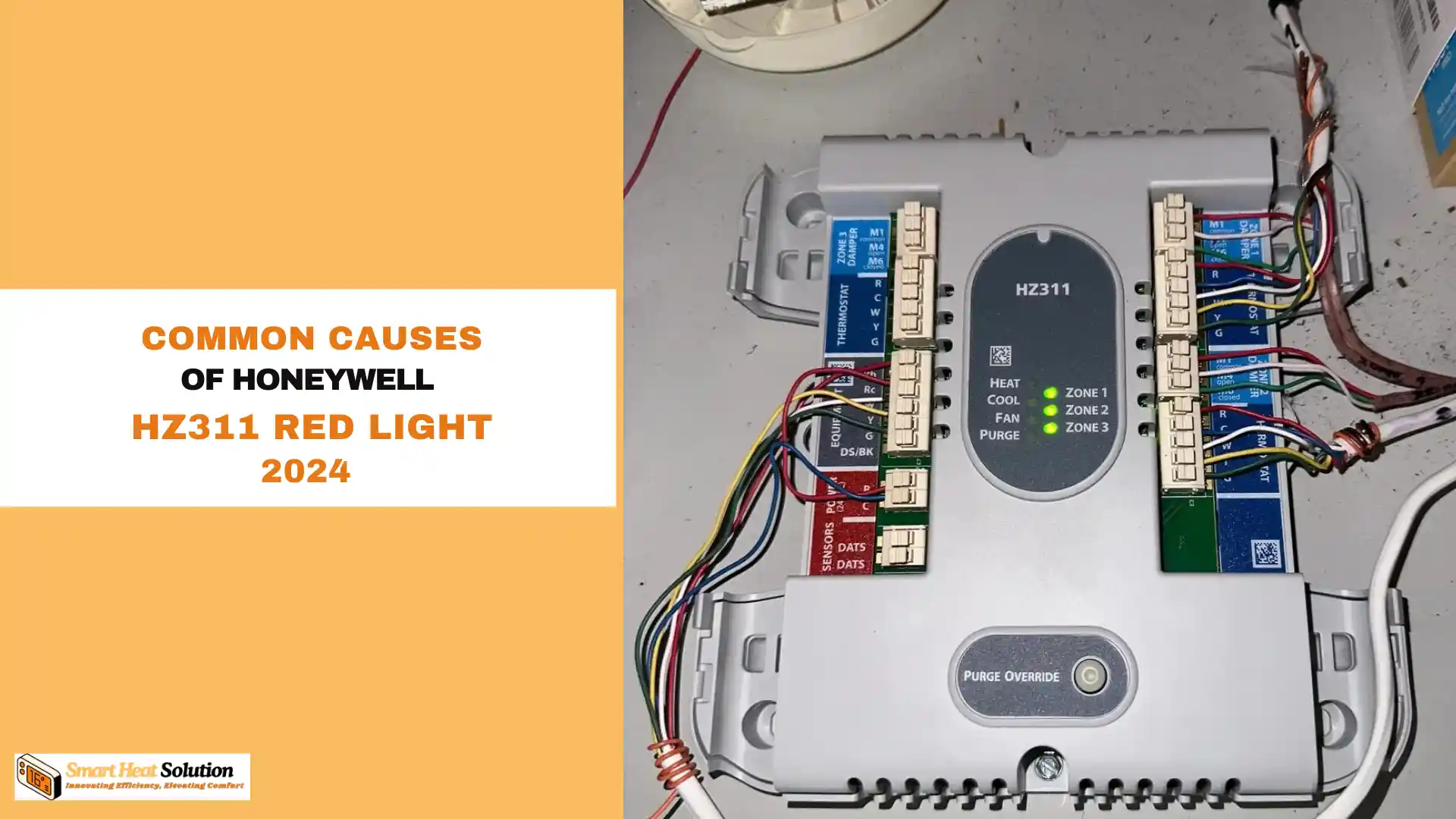 Common Causes of Honeywell HZ311 Red Light