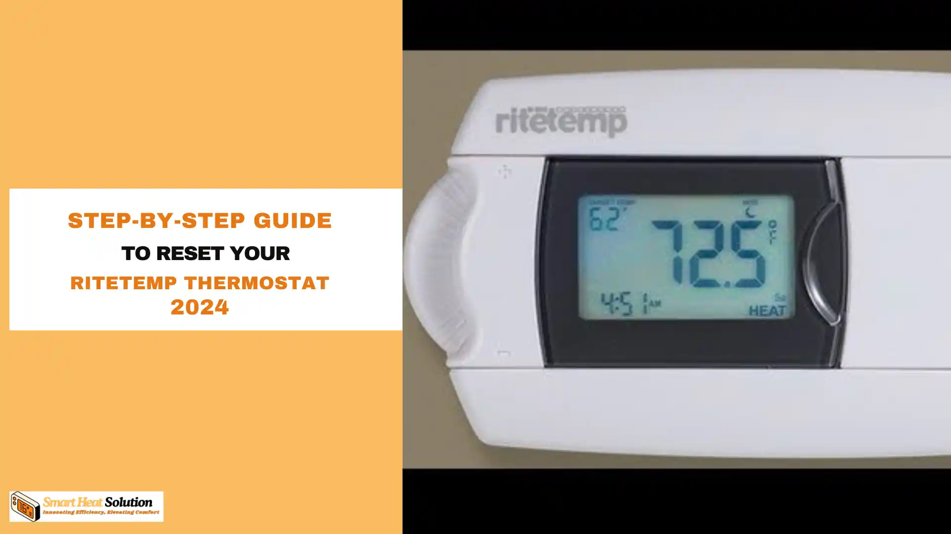 Step-by-Step Instructions to Reset Your RiteTemp Thermostat