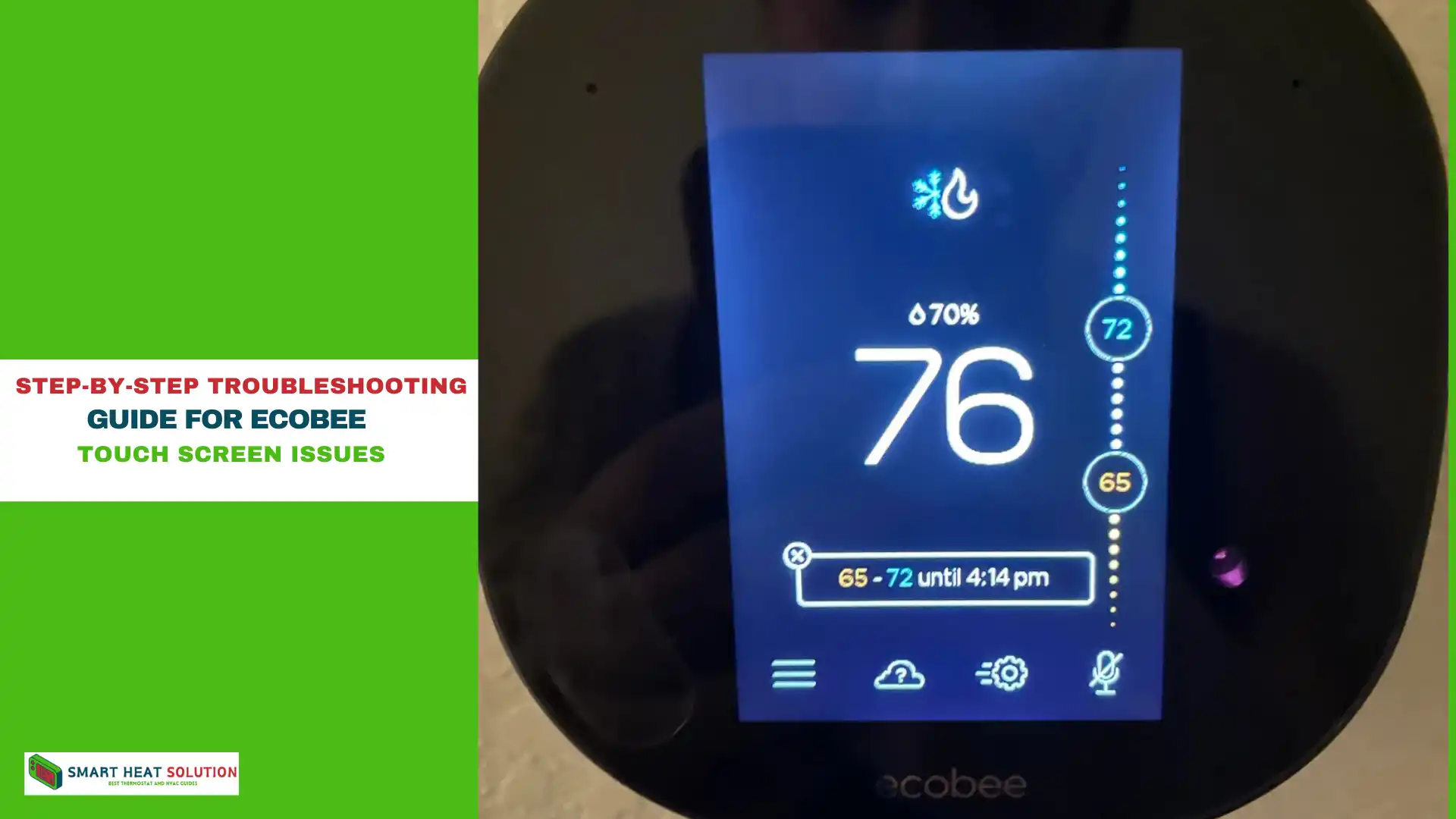 Step-by-Step Troubleshooting Guide for Ecobee Touch Screen Issues