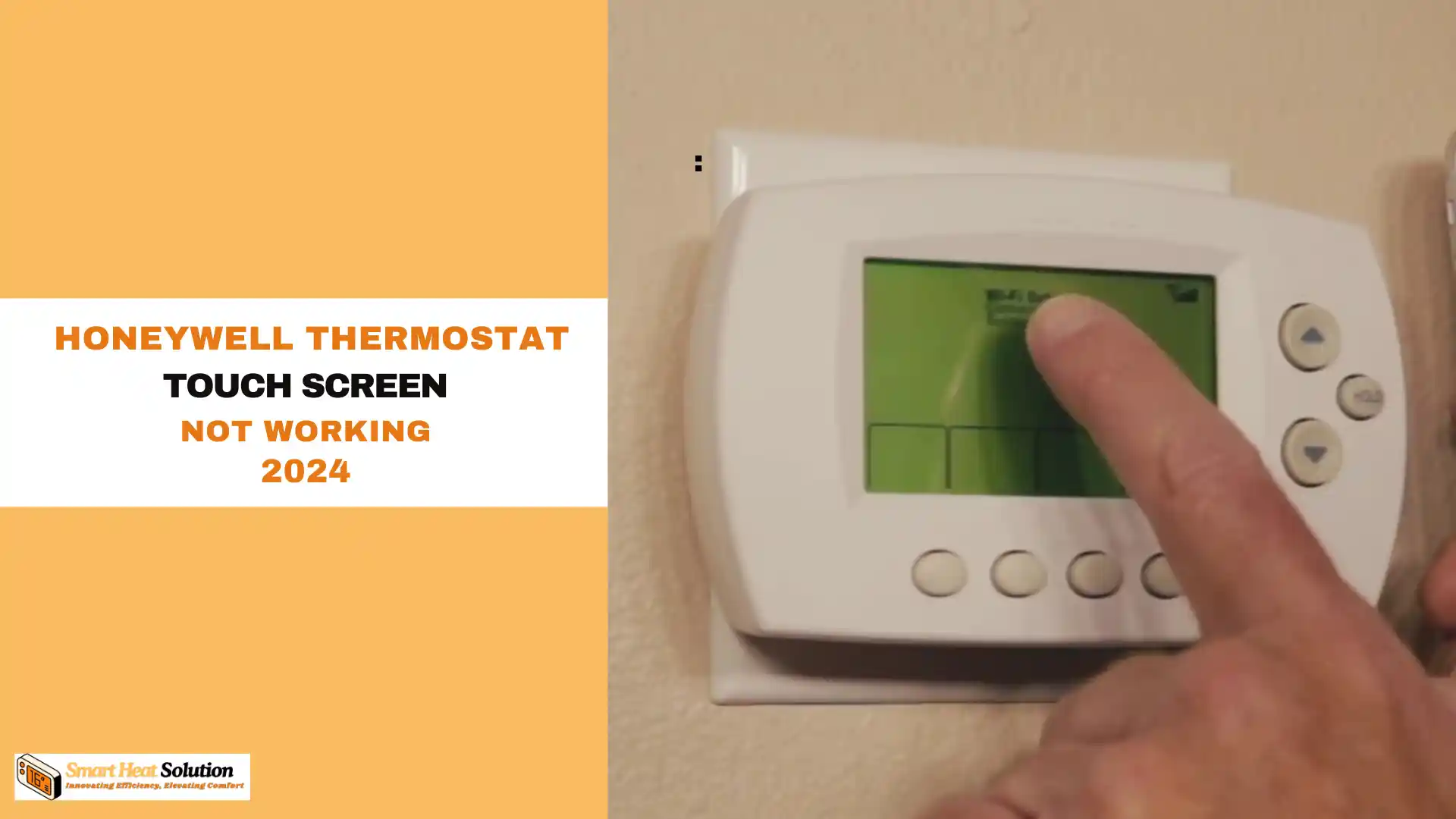 Honeywell Thermostat Touch Screen Not Working