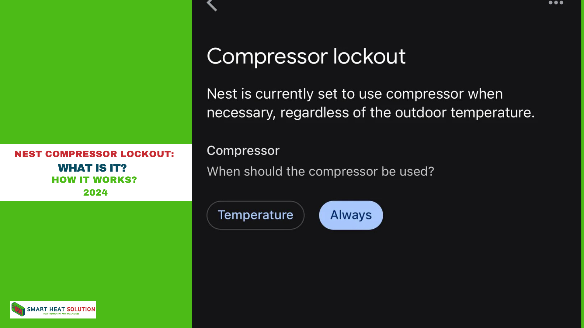 Nest Compressor Lockout: What is It? How It Works?