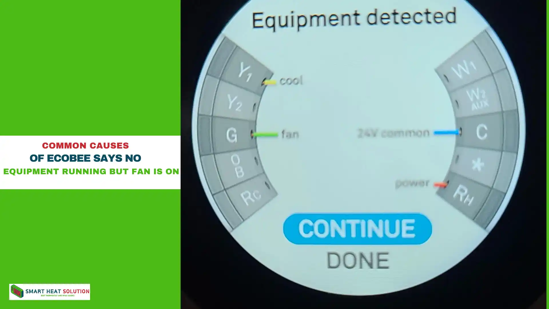 Common Causes Of Ecobee Says No Equipment Running But Fan is On