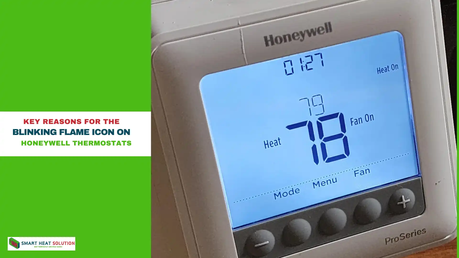 Key Reasons for the Blinking Flame Icon on Honeywell Thermostats