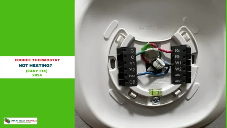 Ecobee Thermostat Not Heating? (Easy Fix)