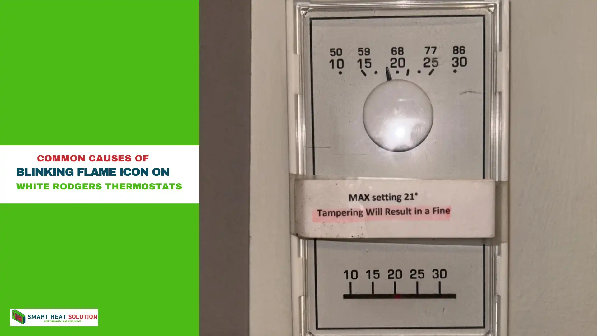 Common Causes of Blinking Flame Icon on White Rodgers Thermostats